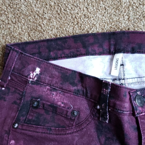 Rag & Bone THE JEAN LEGGING Galaxy Print - Picture 4 of 6